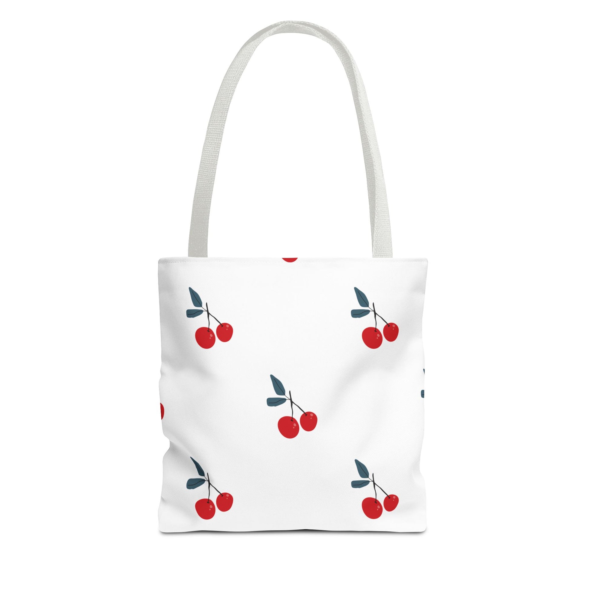 Cherry Print all over print tote bag available at Orange Moons