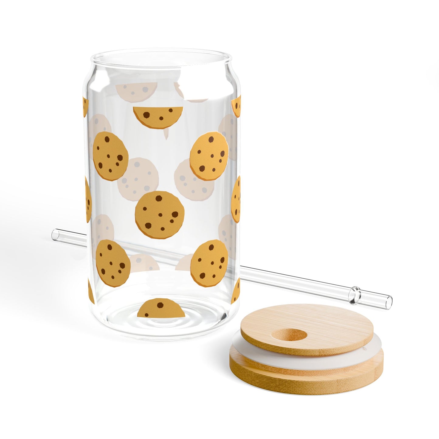 Cookies pattern Sipper glass at Orange Moon