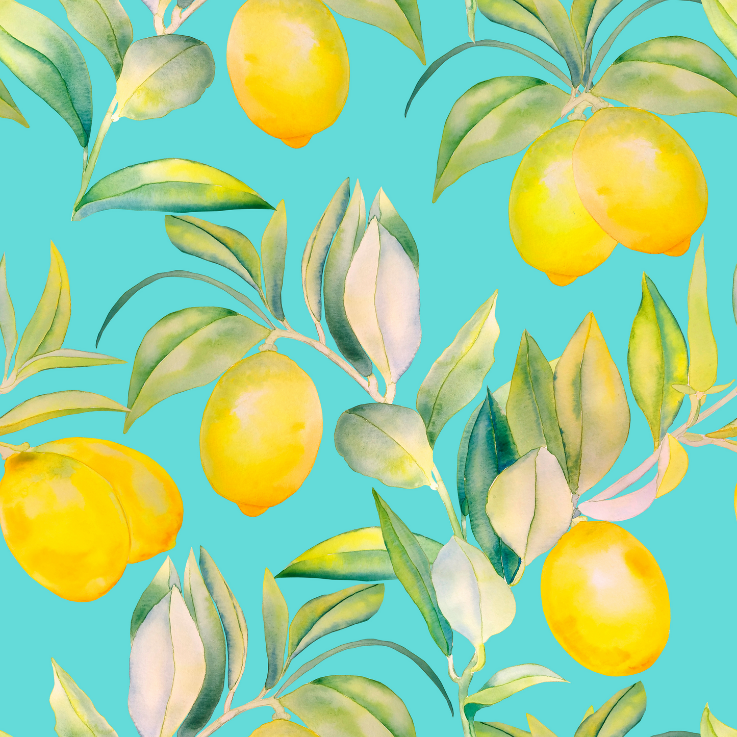 Lemon Summer Fruit Tote Bag