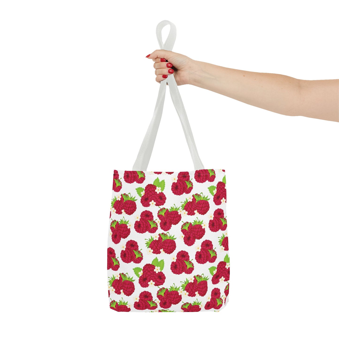 Raspberry Berry Fruit Tote Bag