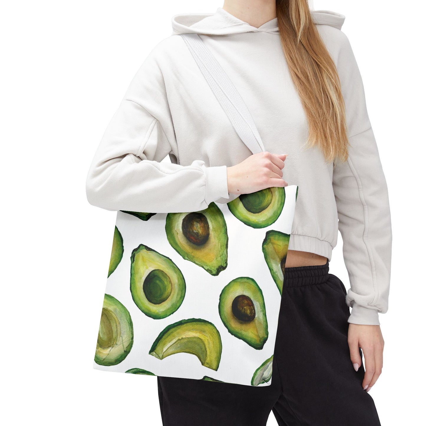 Avocado Summer Fruit Tote Bag