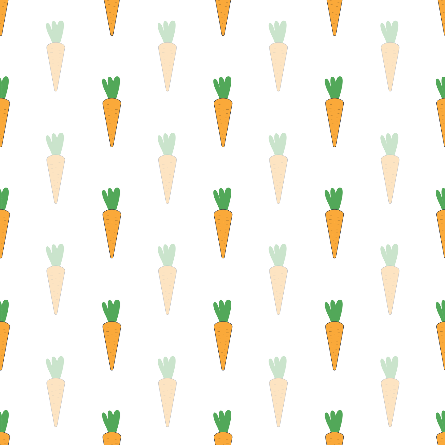Orange Carrots Tote Bag