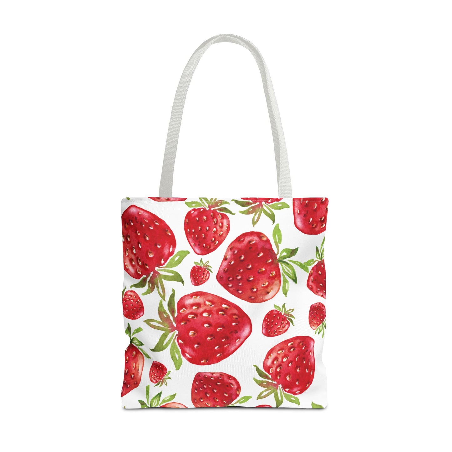 Strawberry Berry Fruit Tote Bag, Beach Bag, Grocery Bag, Summer Tote, Market Bag, Reusable Tote Bag, Island Vibe, Picnic Bag, Strawberries