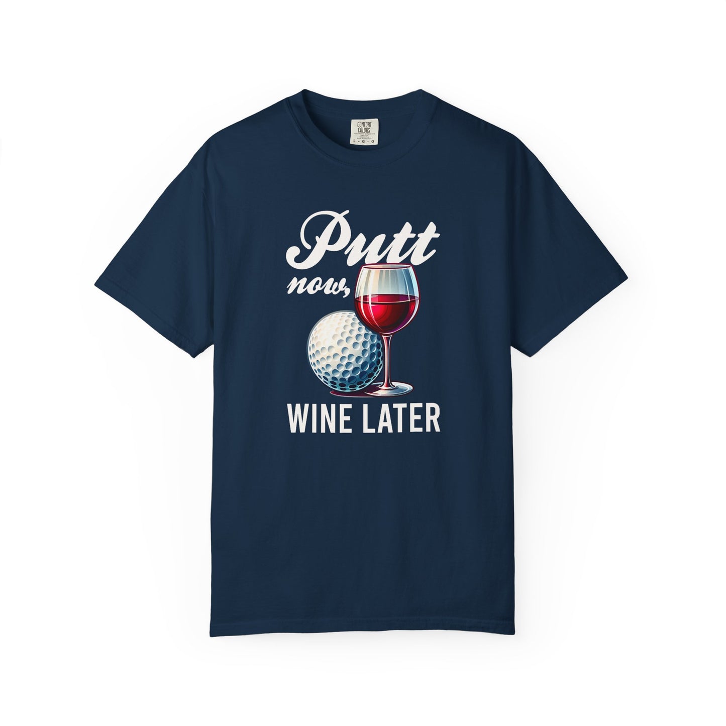 Funny Golf Wine T-shirt