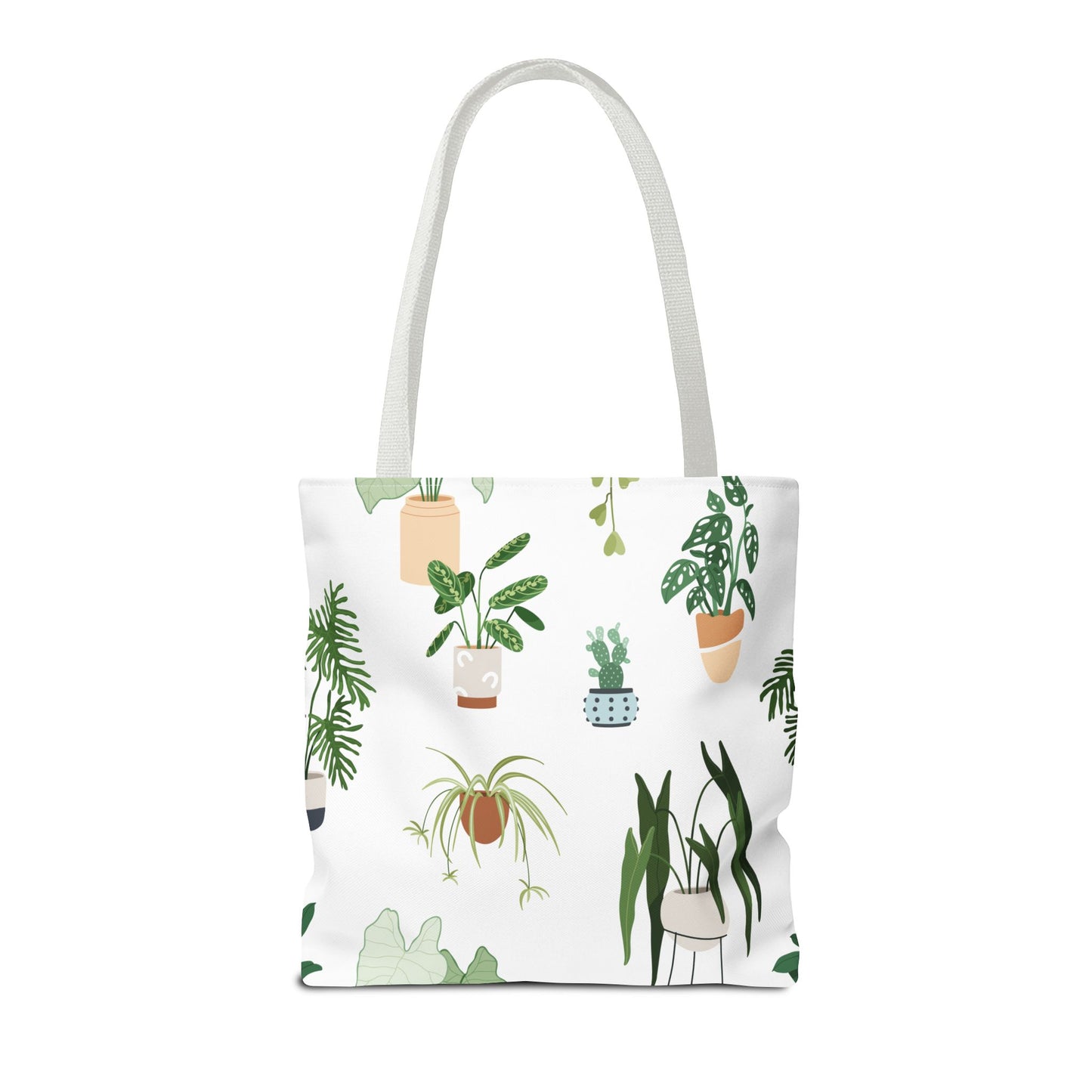 Plant Lover's Tote Bag - Stylish Eco-Friendly Carryall, Botanical Print Shopping Bag, Gardening Gift, Nature Inspired Shoulder Bag, Farmers