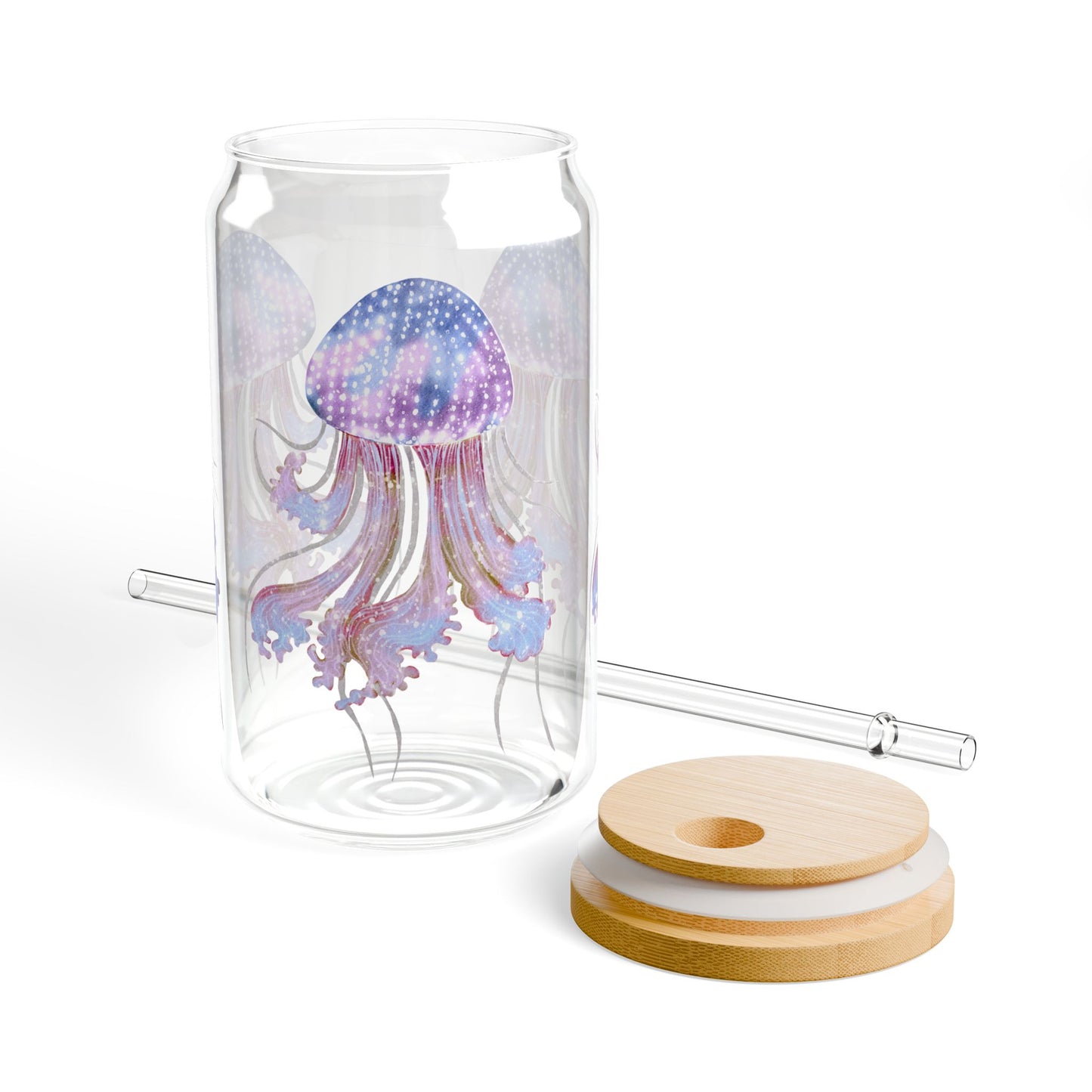 Colourful Jellyfish Sipper Glass at Orange Moons