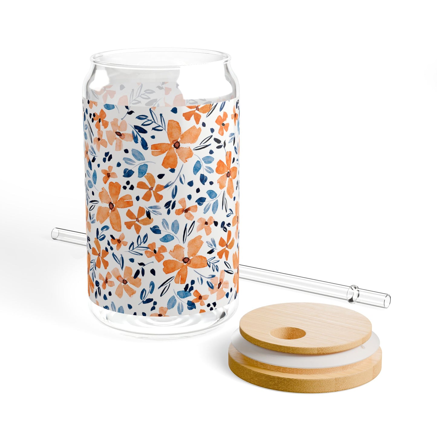 Flower Sipper Glass at Orange Moons