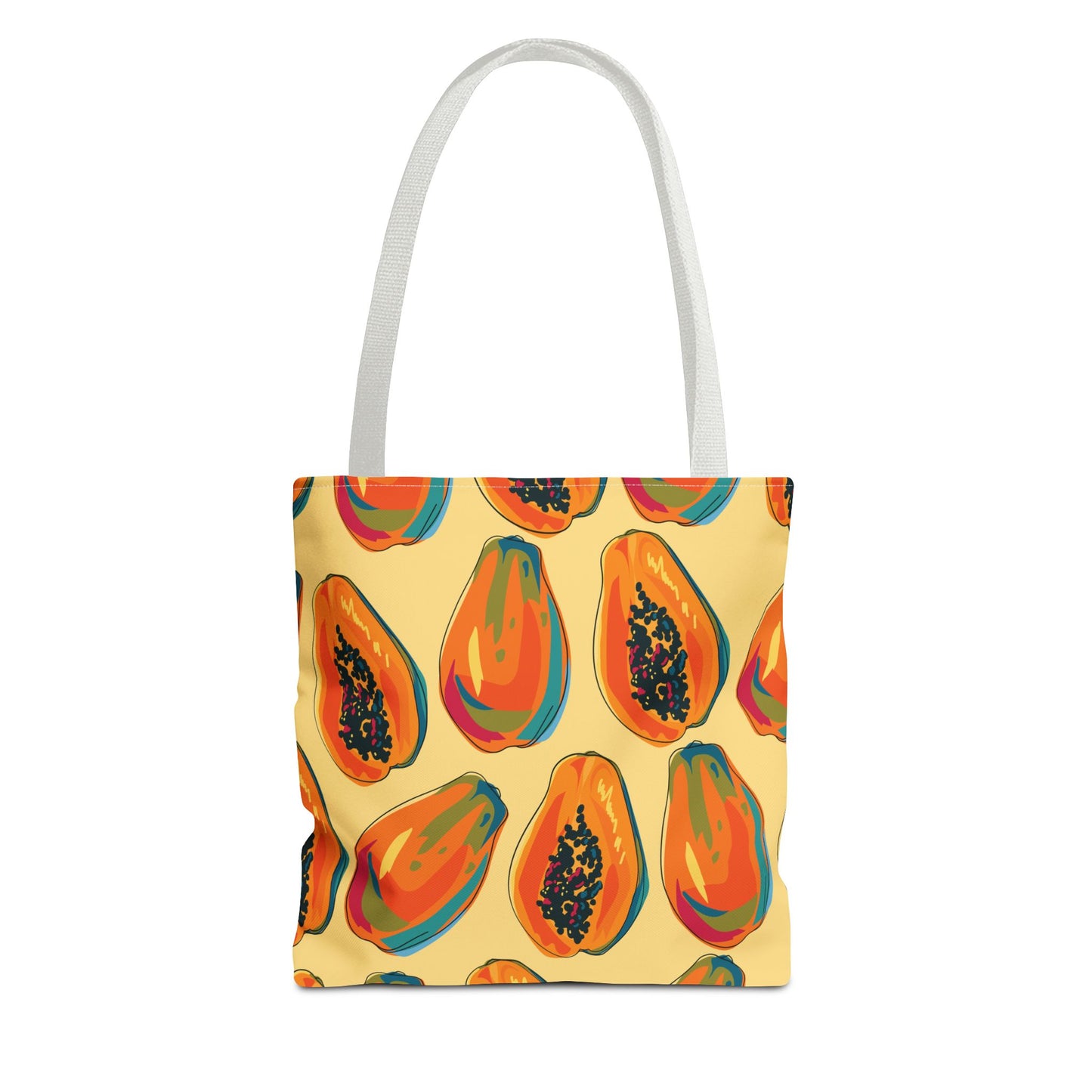 Pawpaw All over print tote bag available at Orange Moons