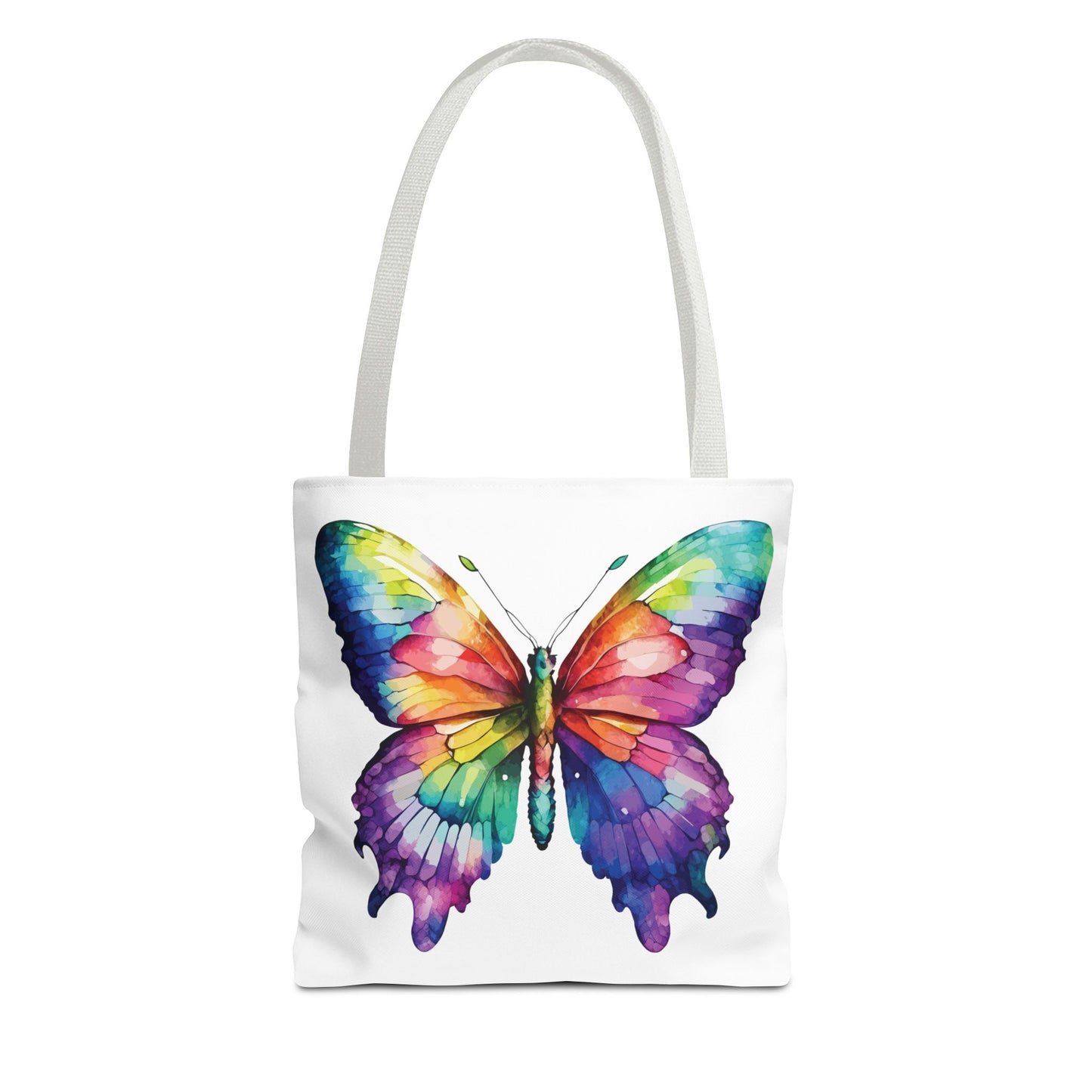 Watercolor Butterfly Tote Bag
