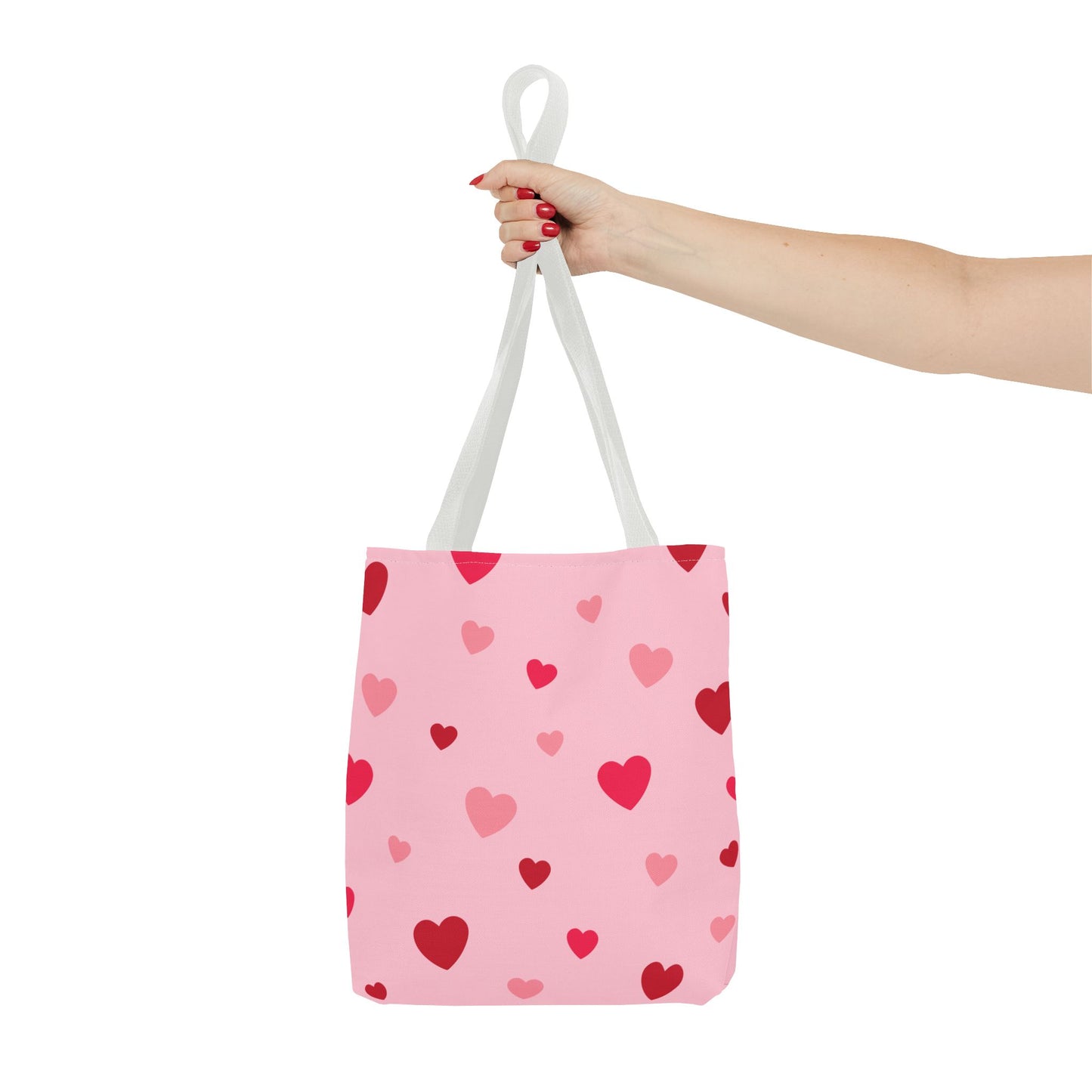Colorful Hearts Tote Bag