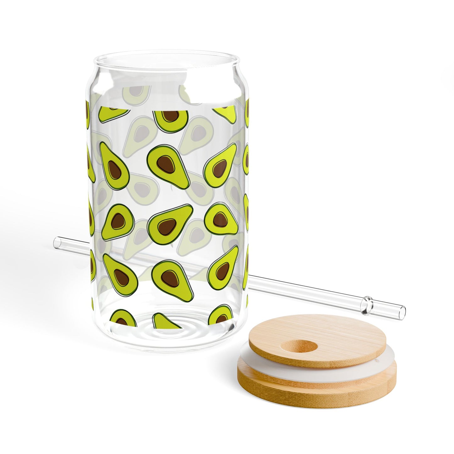 Avocadoes Sipper Glass at Orange Moon