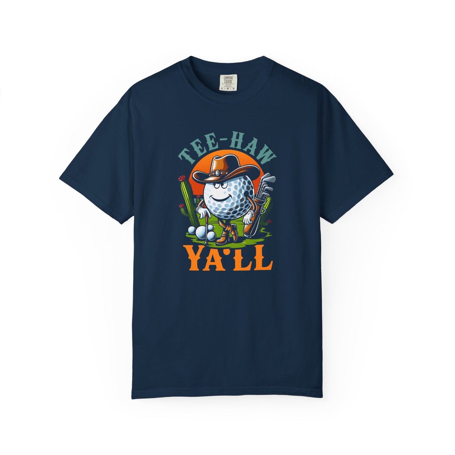 Tee-Haw Ya'll Funny Golf T-shirt, Retirement Gift