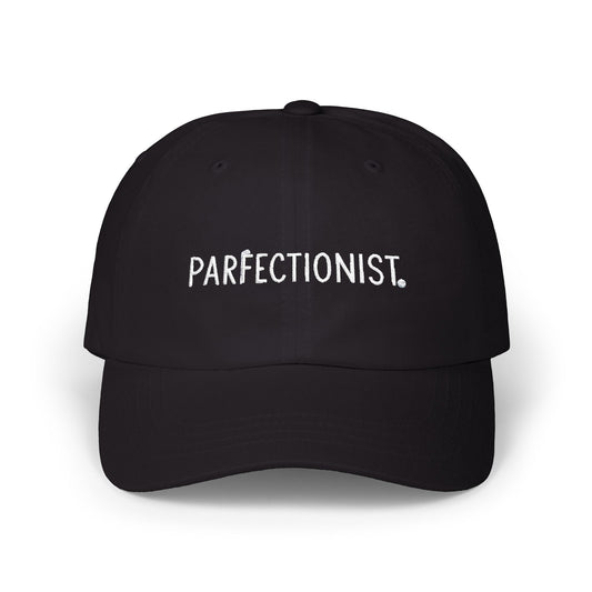Parfectionist ~ Embroidered Cap Funny Golf Play on Words, Vintage Baseball Cap, Retro Cap Gift, Cool Dad Hat Decor for Men and Women