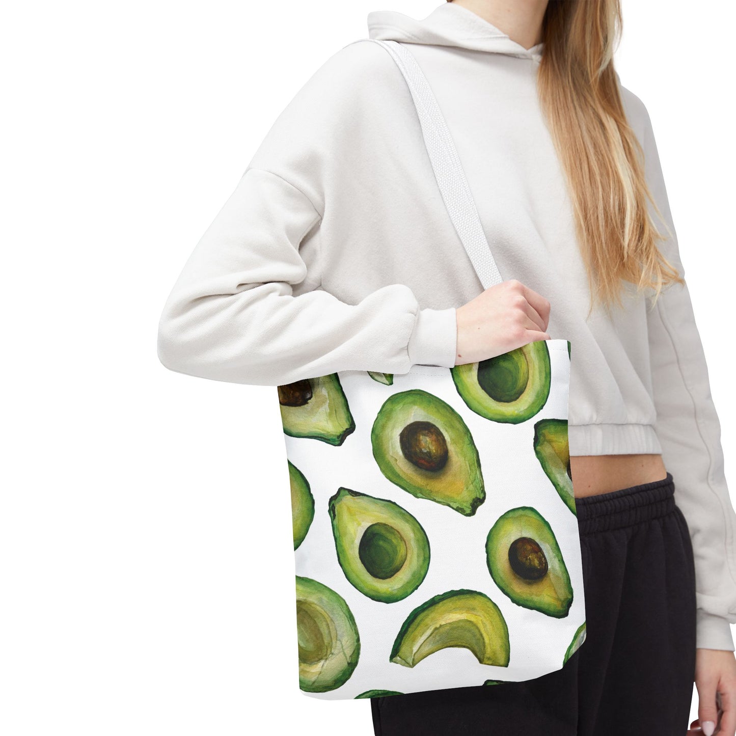 Avocado Summer Fruit Tote Bag