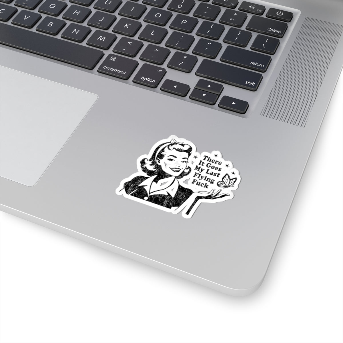 Vintage Retro Housewife Sarcasm Funny Kiss-Cut Stickers, Decals, Laptop Decals, Planner Stickers, Scrapbook Stickers, Journal Stickers