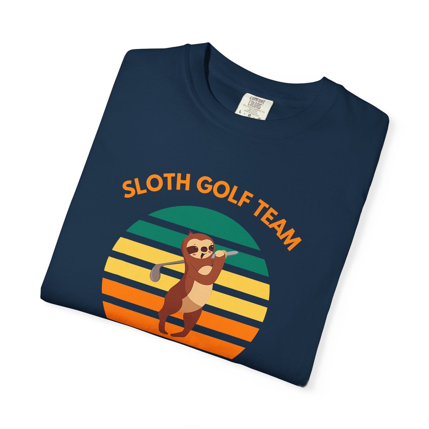 Sloth Golf Team Funny Golf T-shirt, Funny Golf Tee