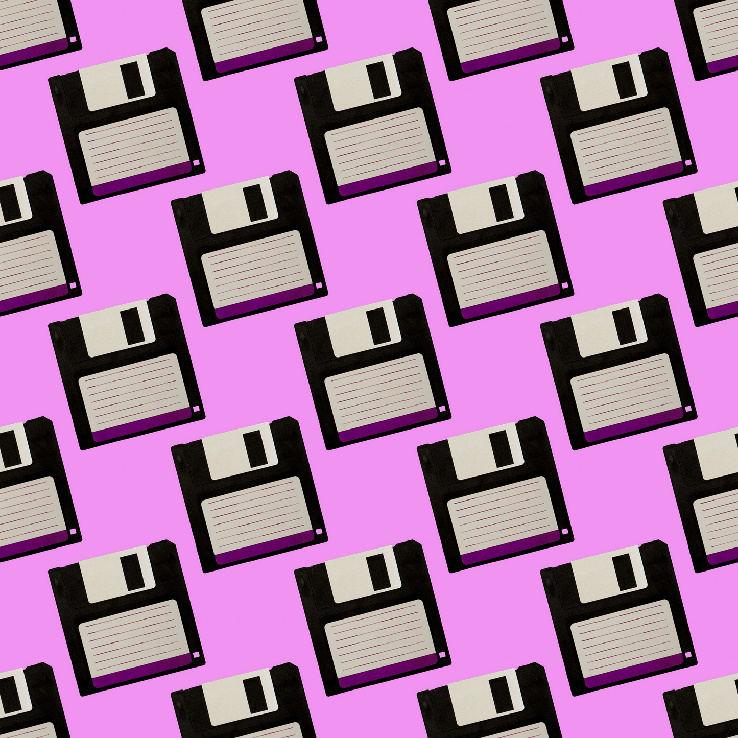 Floppy Disk Retro Vintage Design Tote Bag