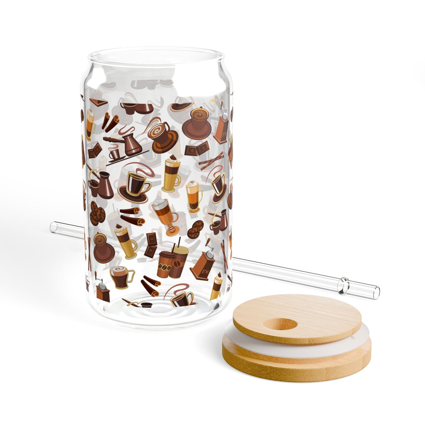 Coffee Sipper Glass
