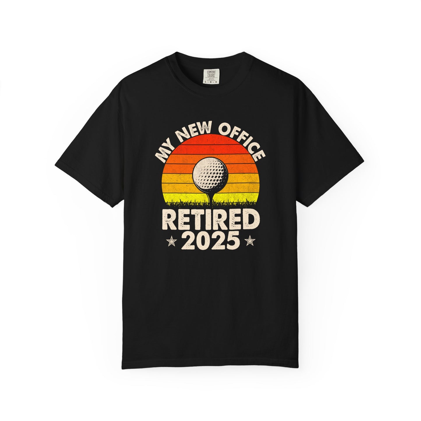 My New Office, Retirement Funny Golf T-shirt, Retired Gift