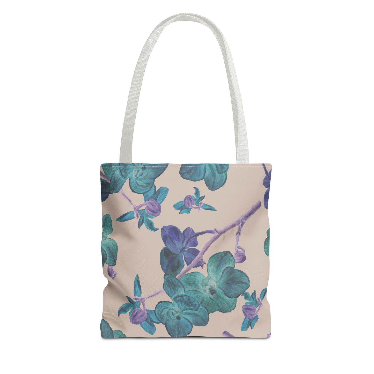 Floral Print all over print tote bag available at Orange Moons