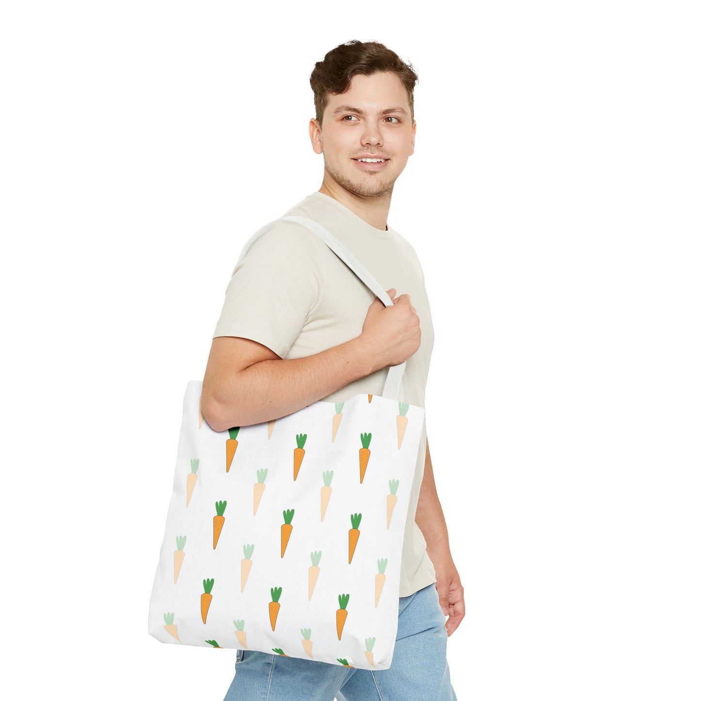 Orange Carrots Tote Bag, Beach Bag, Grocery Bag, Summer Tote, Market Bag, Reusable Tote Bag, Summer Vibe Carrot, Vegetable Bag