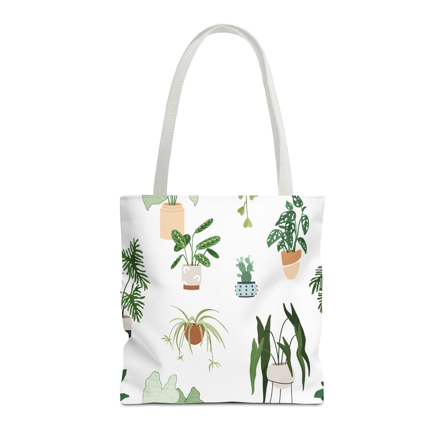 Plant Lover's Tote Bag - Stylish Eco-Friendly Carryall, Botanical Print Shopping Bag, Gardening Gift, Nature Inspired Shoulder Bag, Farmers