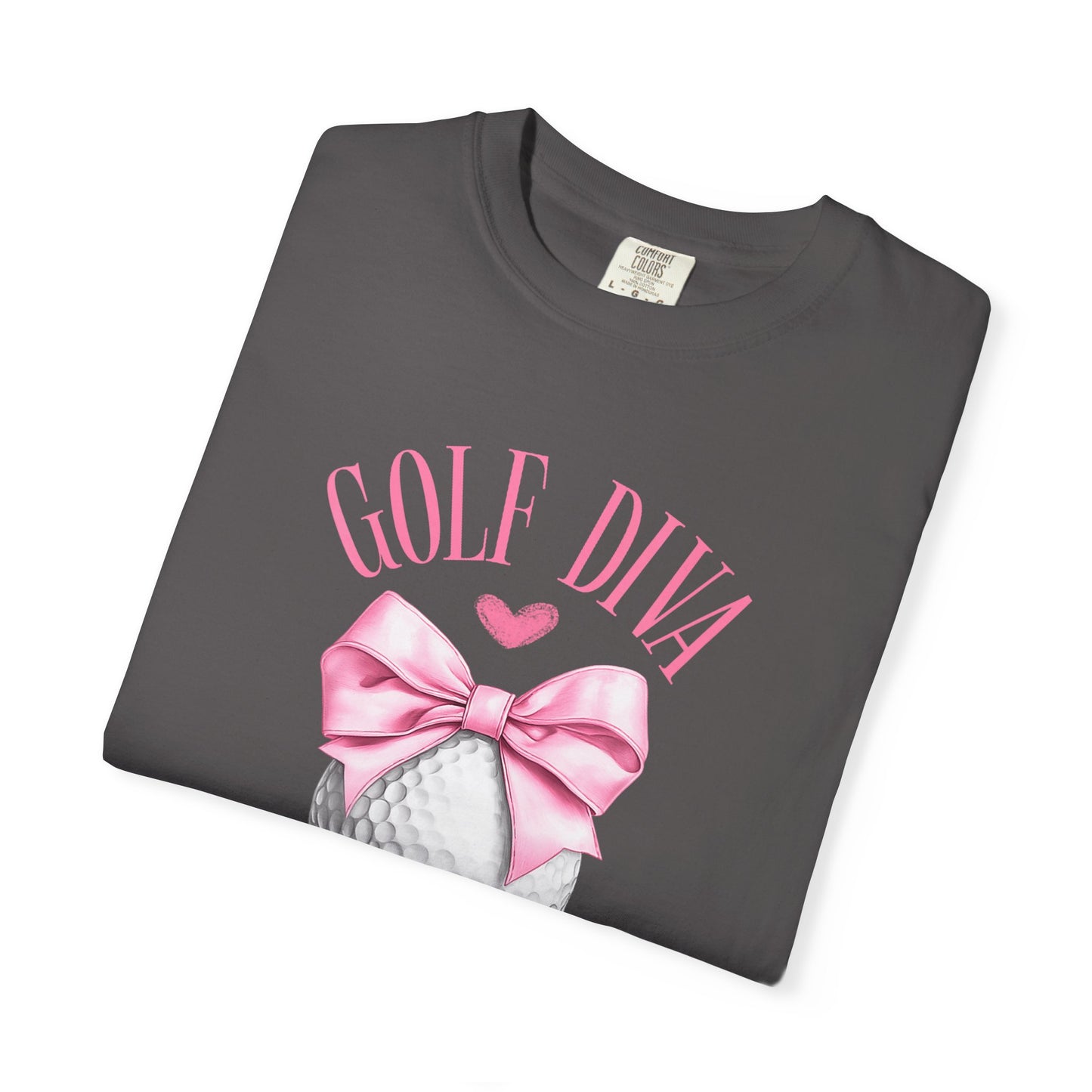 Golf Diva ~ Queen of the Green Girl Women's Golf T-shirt Tee