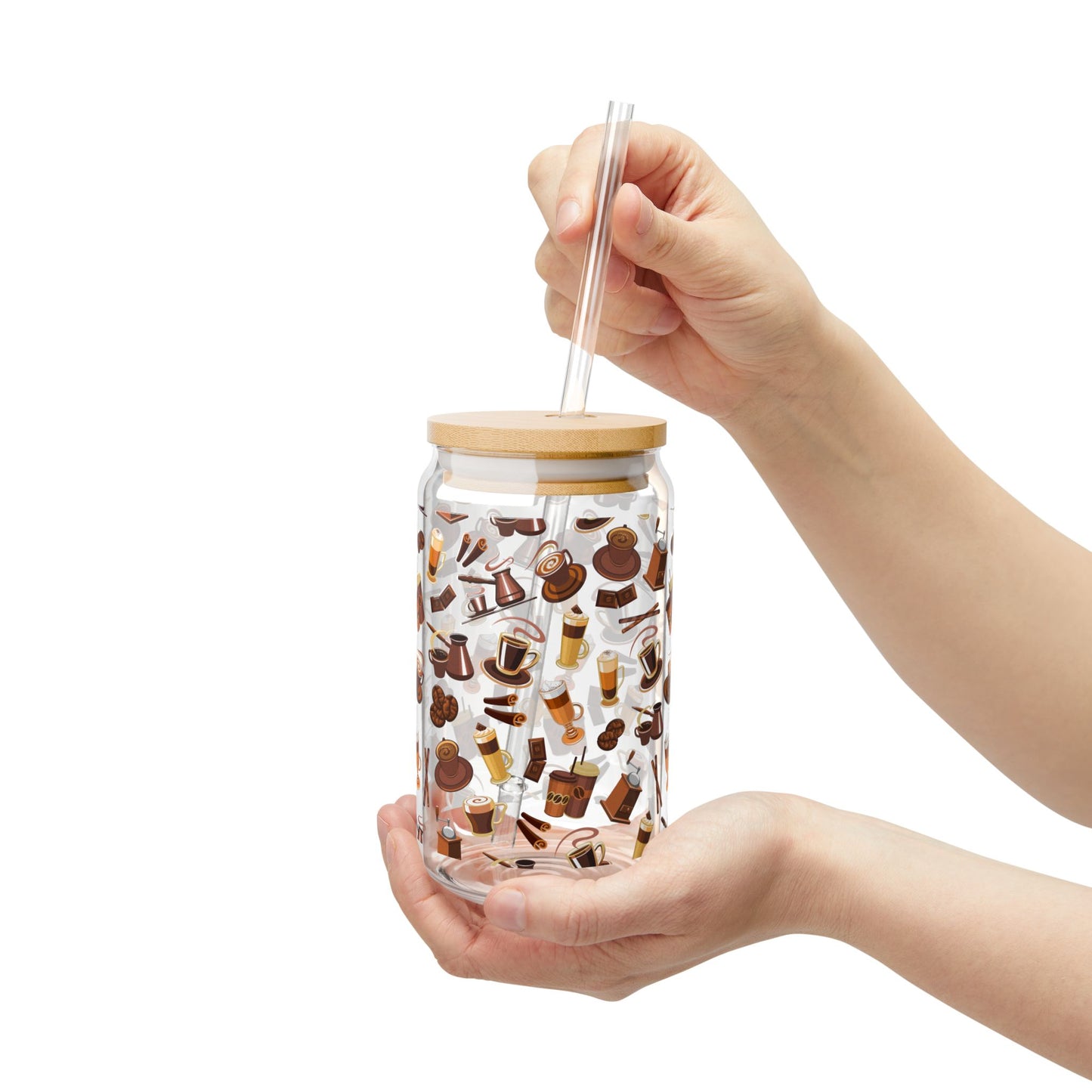 Coffee Sipper Glass