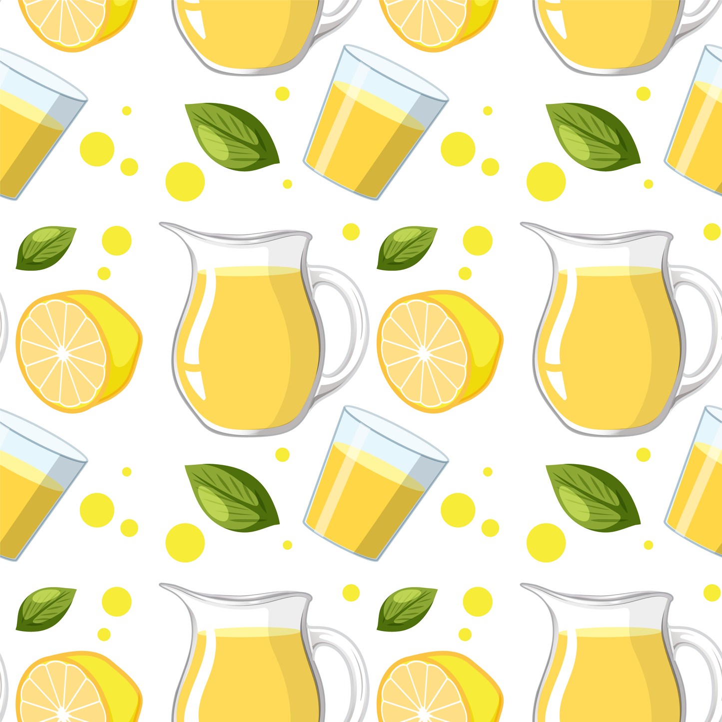 Lemon Sand Lemonade Jar pattern Sipper glass at Orange Moon