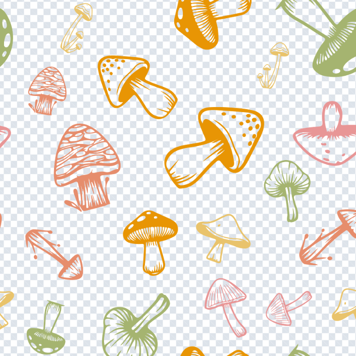 Mushroom Design Sipper Glass
