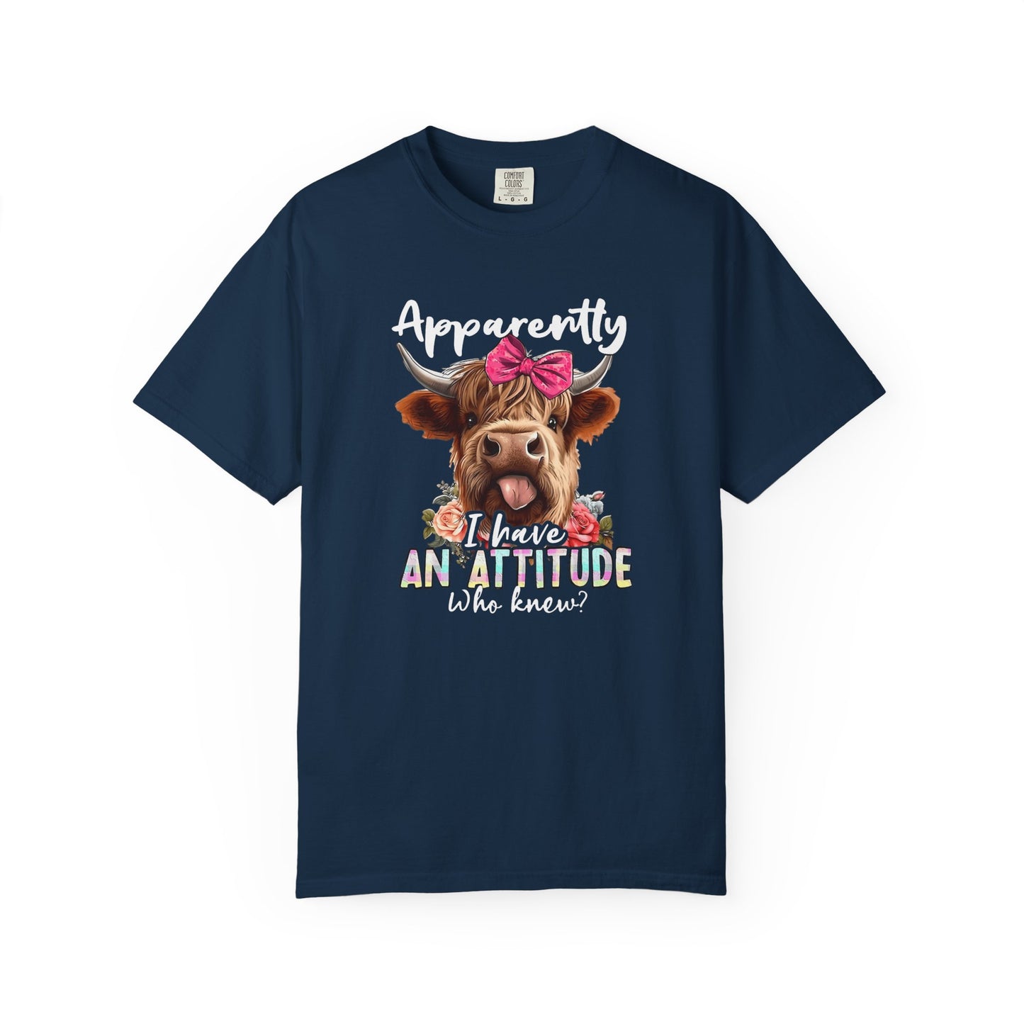 Attitude T-Shirt, Funny Gift for Millennials, Humor Tee for Stress Relief, Casual Everyday Wear, Great Birthday Gift