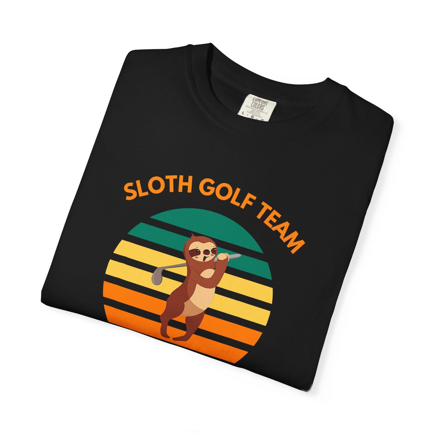 Sloth Golf Team Funny Golf T-shirt, Funny Golf Tee
