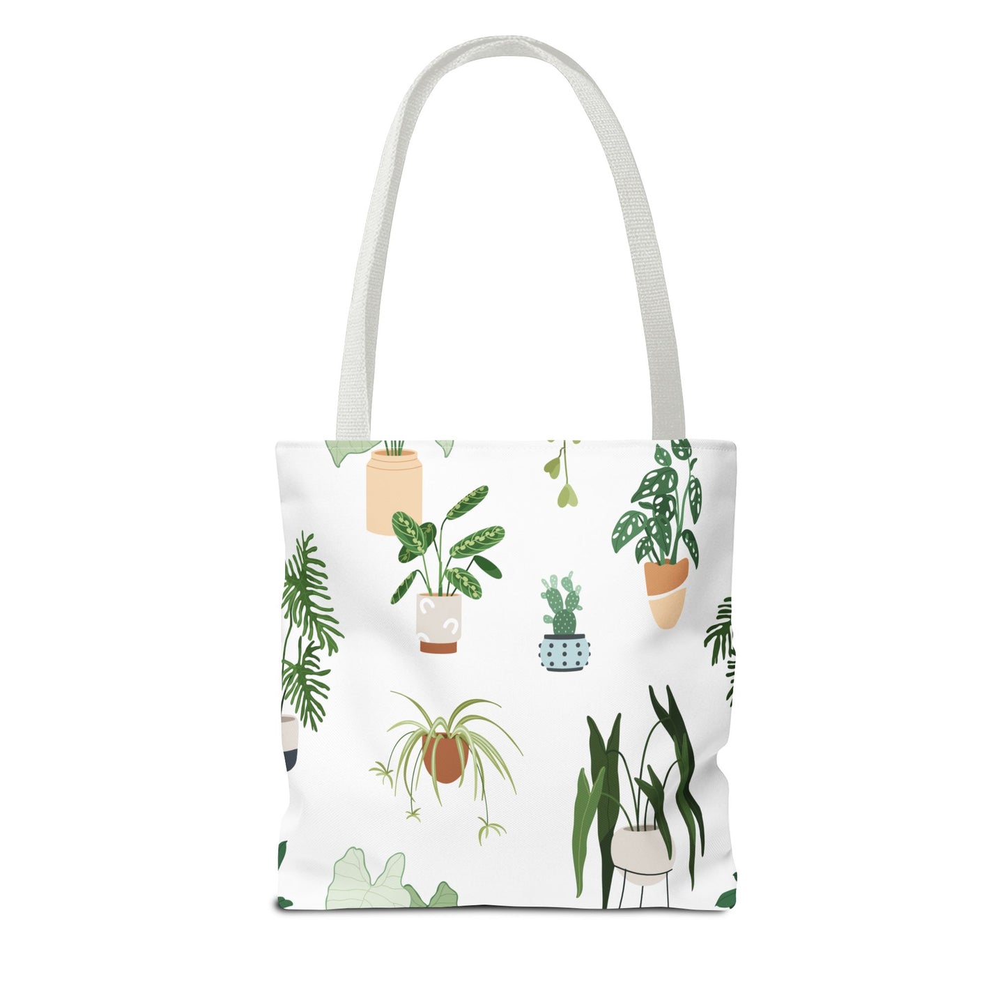 Plant Lover's Tote Bag - Stylish Eco-Friendly Carryall, Botanical Print Shopping Bag, Gardening Gift, Nature Inspired Shoulder Bag, Farmers