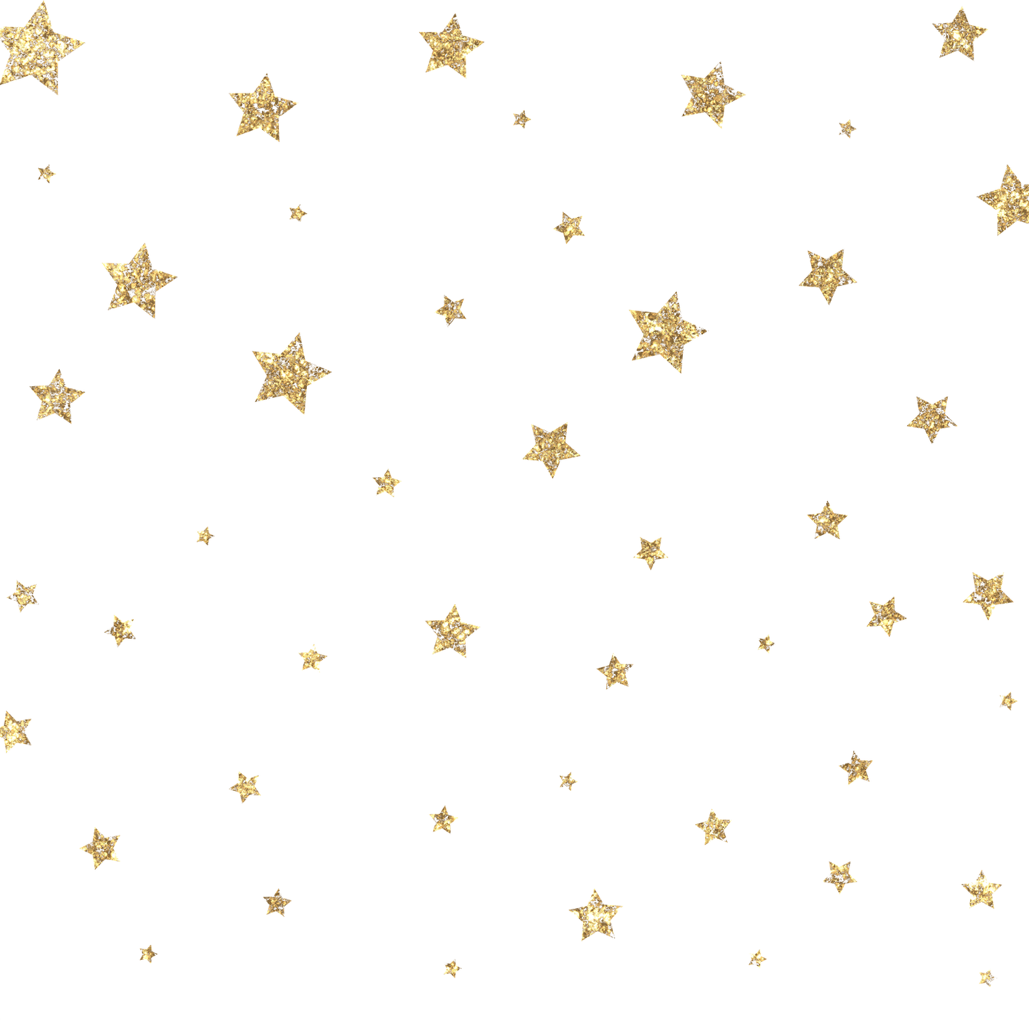 Gold stars Sipper Glass at Orange Moons