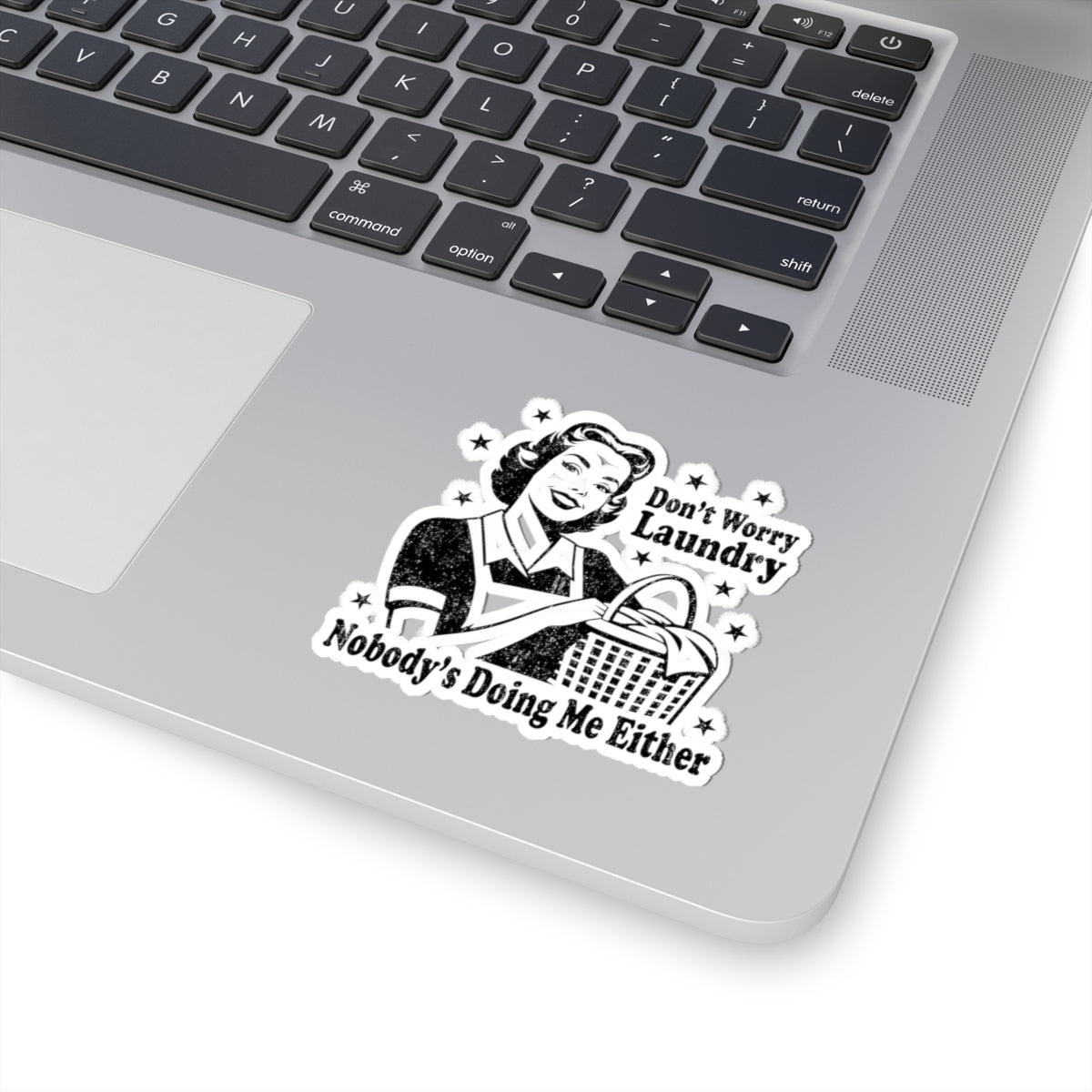 Vintage Retro Housewife Sarcasm Funny Kiss-Cut Stickers, Decals, Laptop Decals, Planner Stickers, Scrapbook Stickers, Journal Stickers