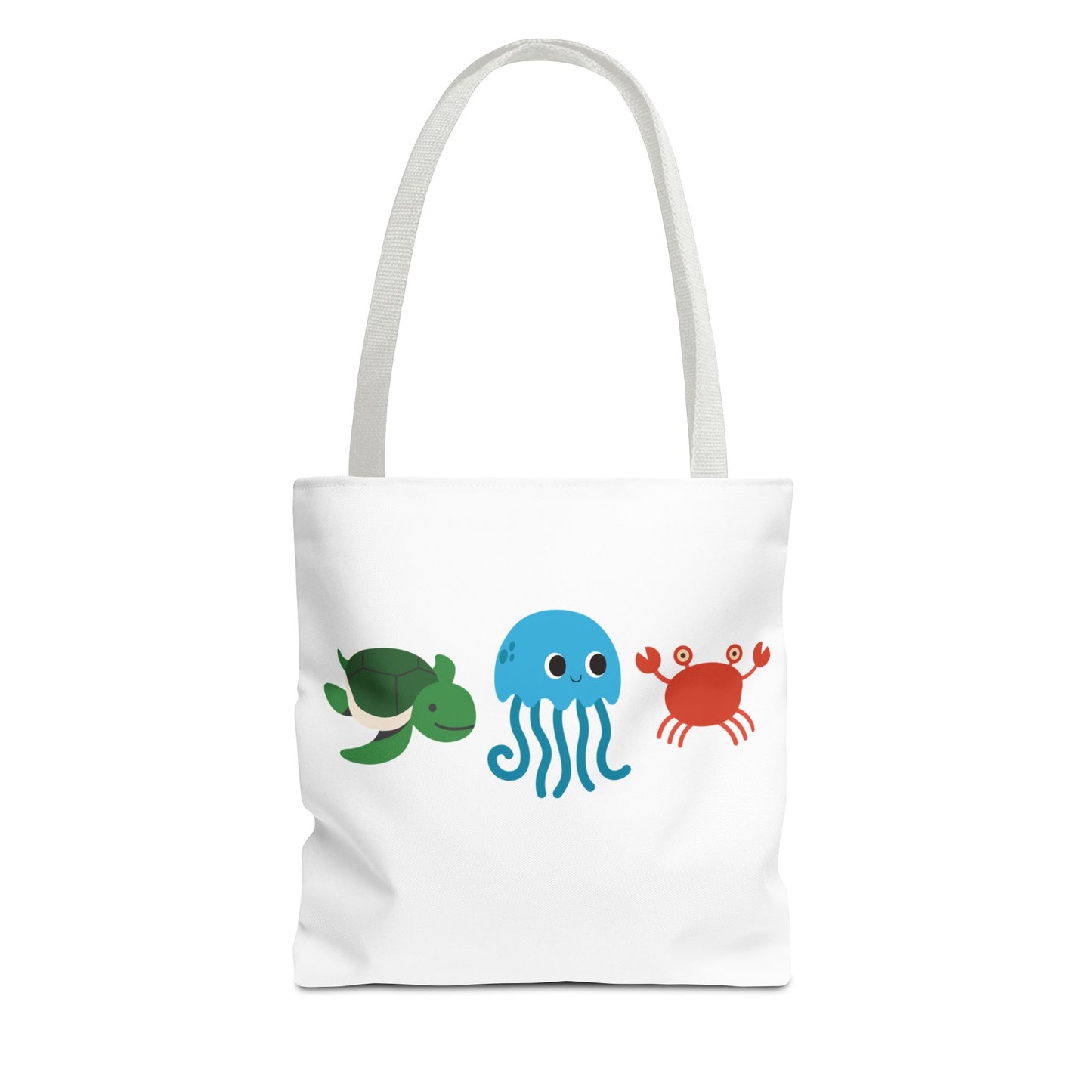 Octopus, Turtle and Crab Tote Bag