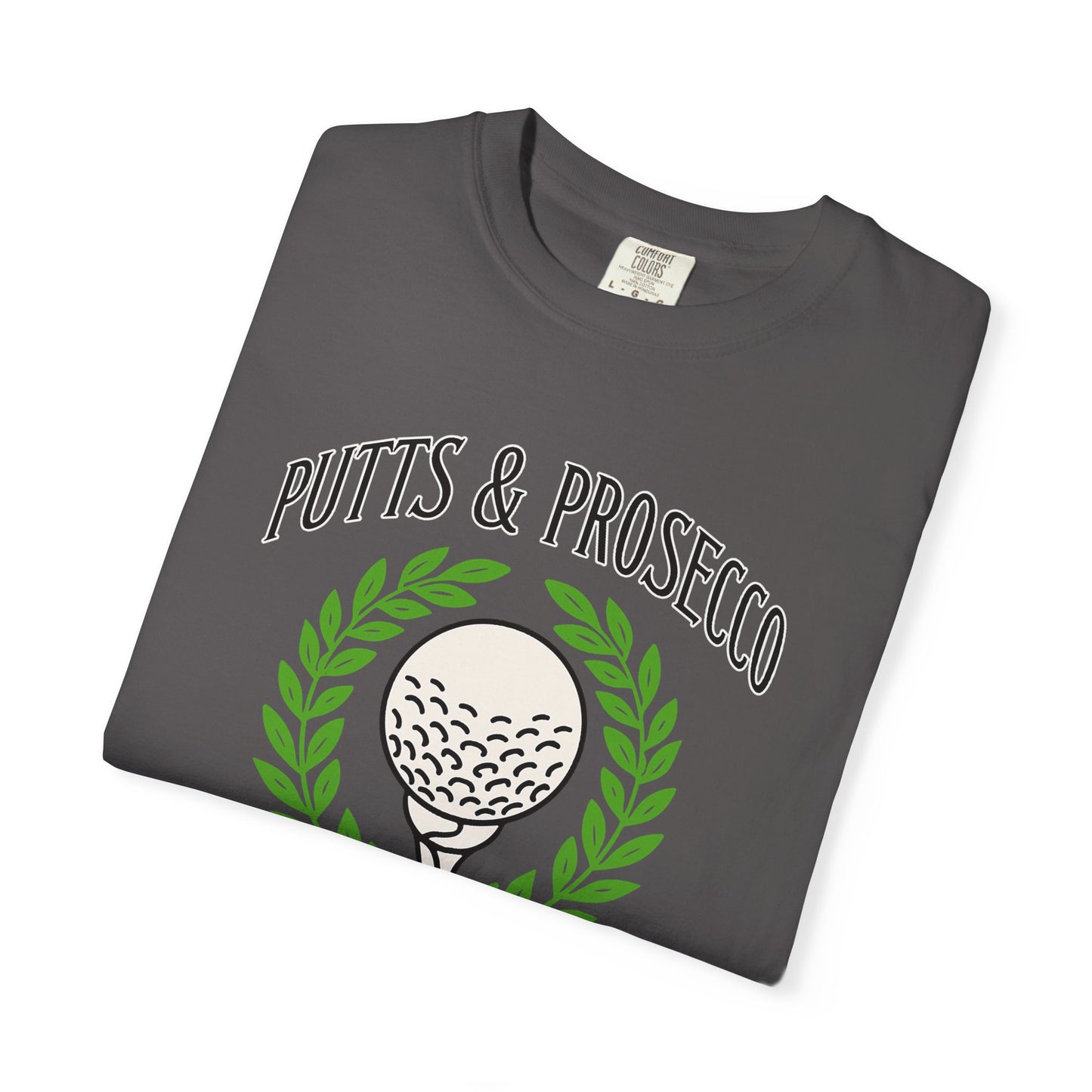 Putts and Prosecco Funny Golf T-shirt