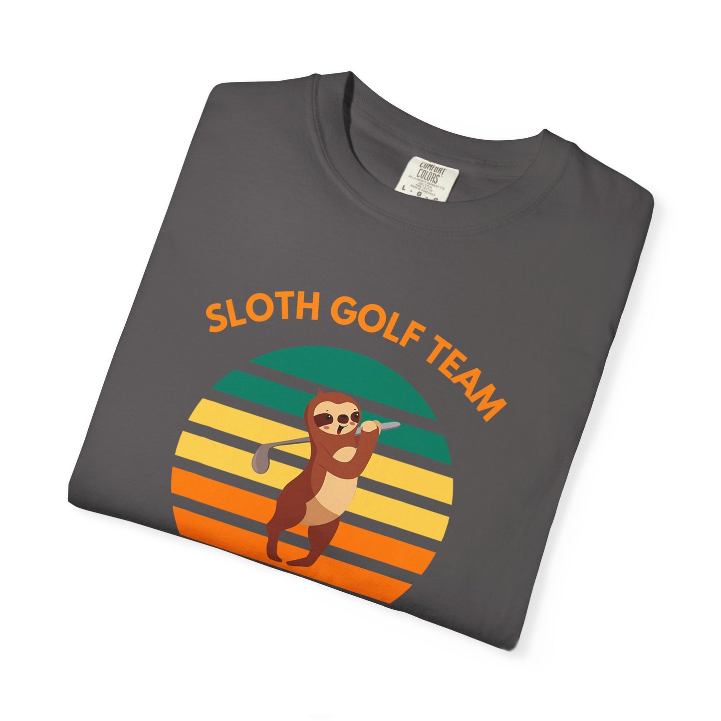 Sloth Golf Team Funny Golf T-shirt, Funny Golf Tee