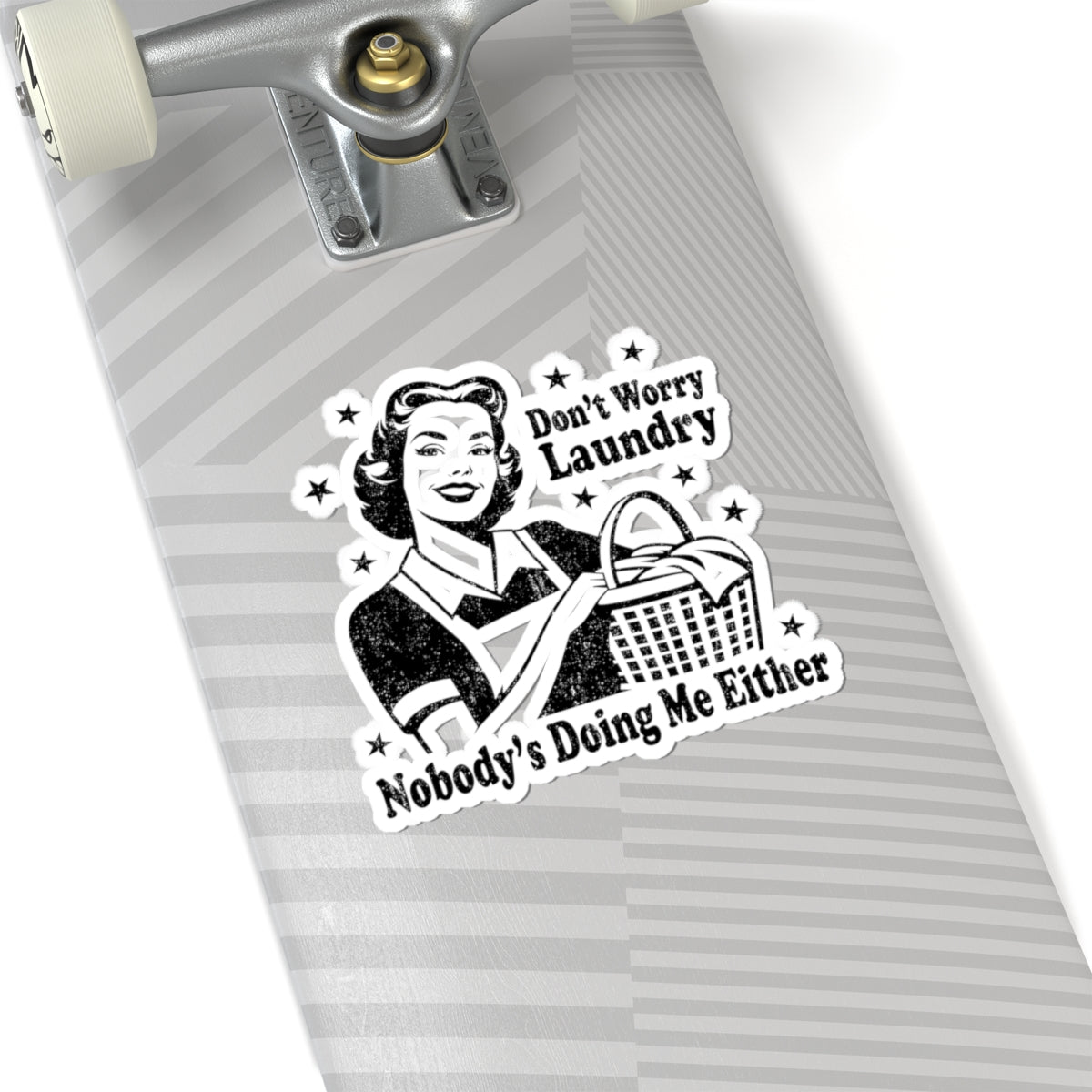 Vintage Retro Housewife Sarcasm Funny Kiss-Cut Stickers, Decals, Laptop Decals, Planner Stickers, Scrapbook Stickers, Journal Stickers