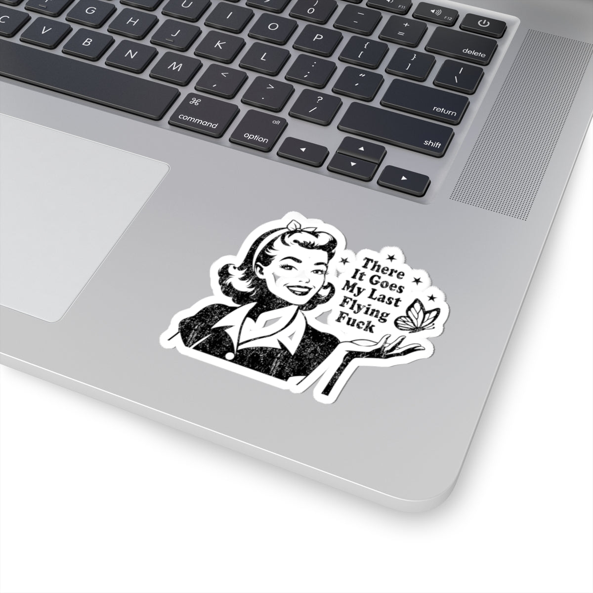 Vintage Retro Housewife Sarcasm Funny Kiss-Cut Stickers, Decals, Laptop Decals, Planner Stickers, Scrapbook Stickers, Journal Stickers