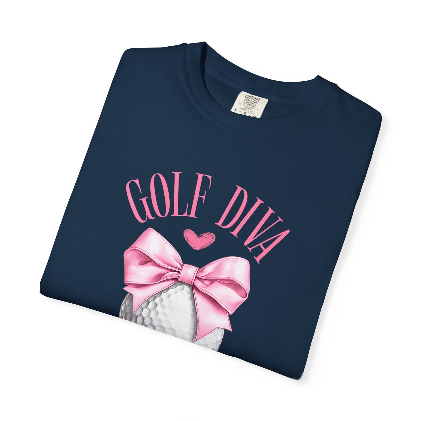 Golf Diva ~ Queen of the Green Girl Women's Golf T-shirt Tee