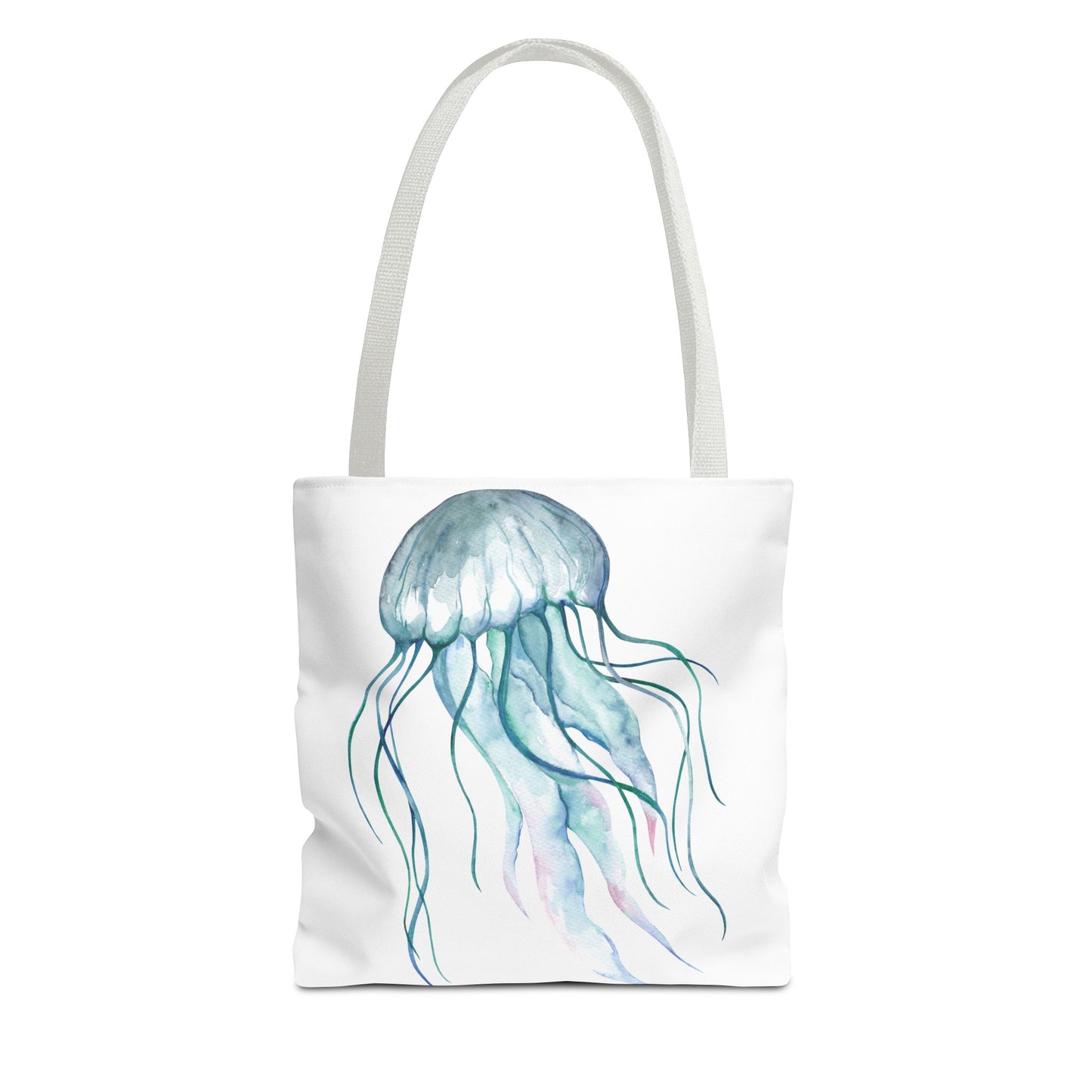 Watercolor Jellyfish Tote Bag