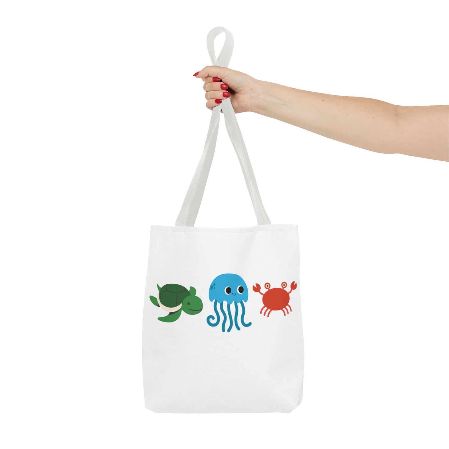 Octopus, Turtle and Crab Tote Bag