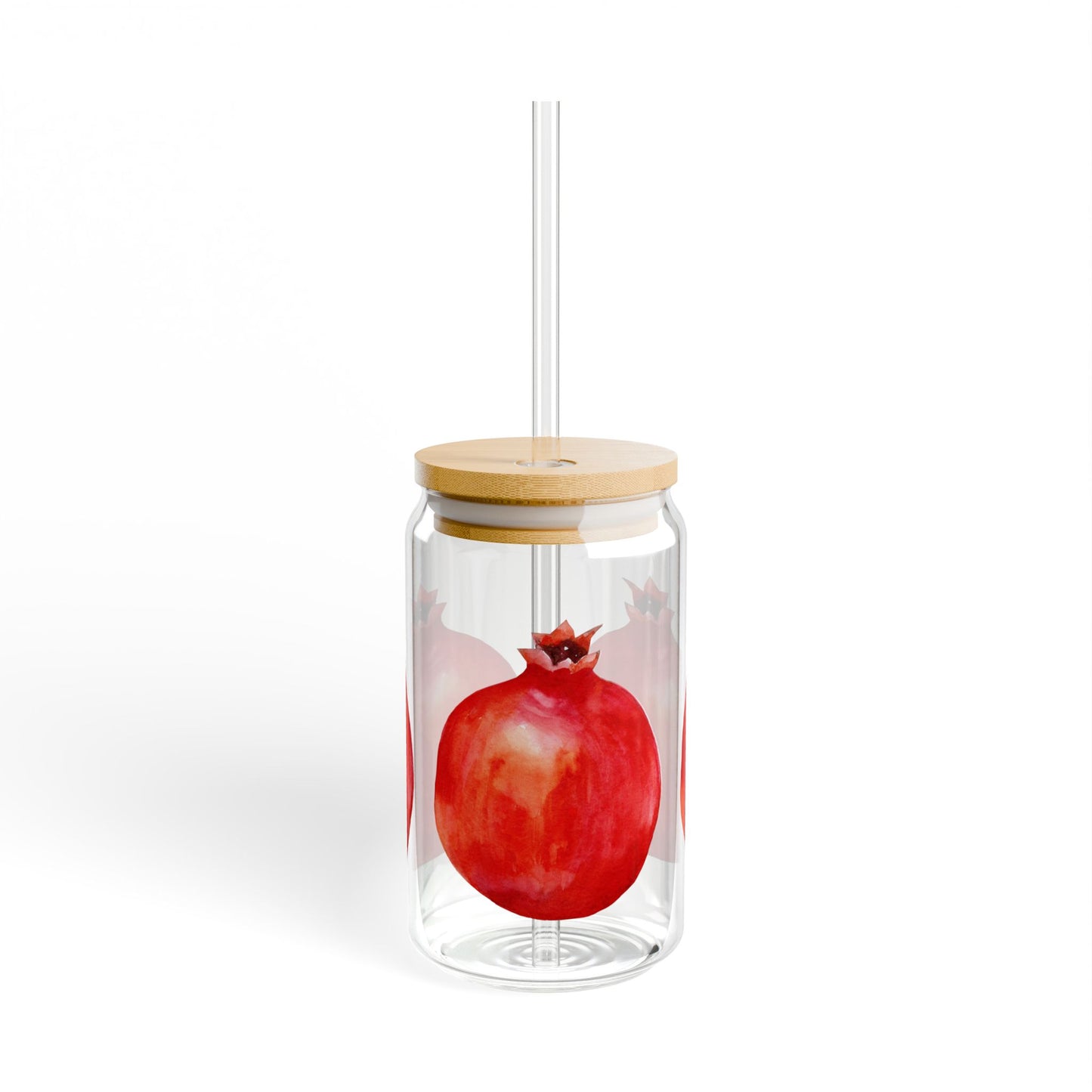 Fresh Pomegranate Sipper Glass