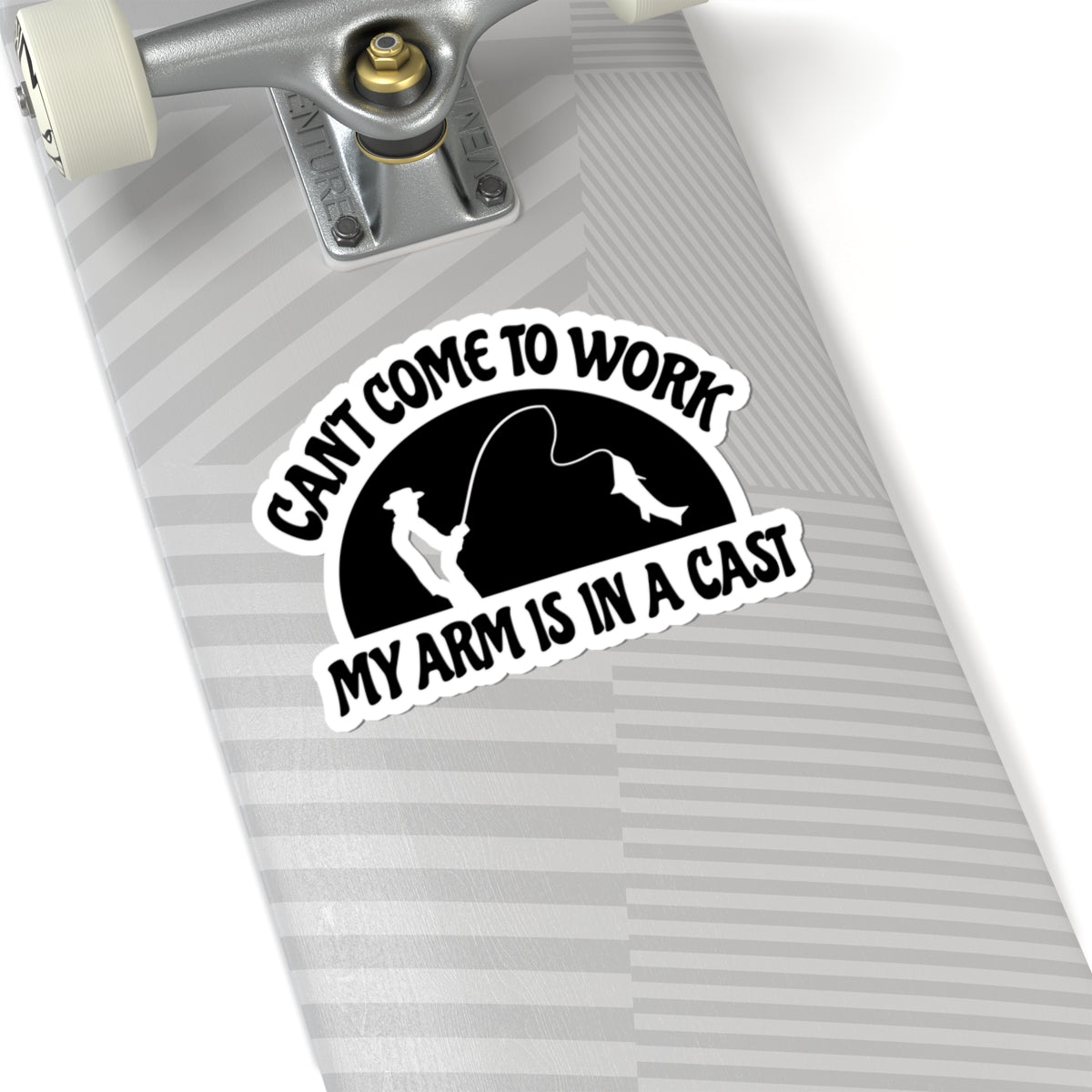 Fishing Funny Sticker Sarcasm Kiss-Cut Stickers, Laptop Décor, Fun Home Decor
