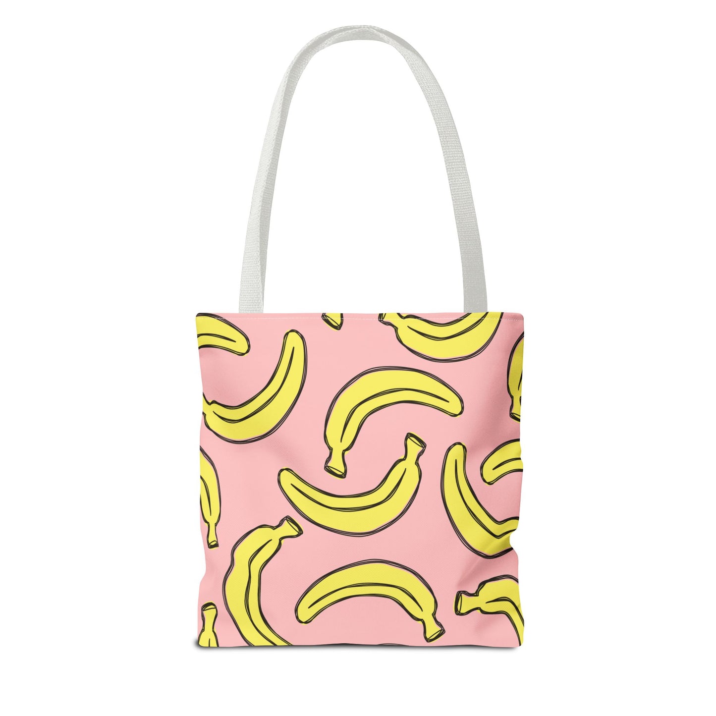 Banana Tropical Fruit Tote Bag, Beach Bag, Grocery Bag, Summer Tote, Market Bag, Reusable Tote Bag, Hawaii Island Vibe, Yellow Bananas