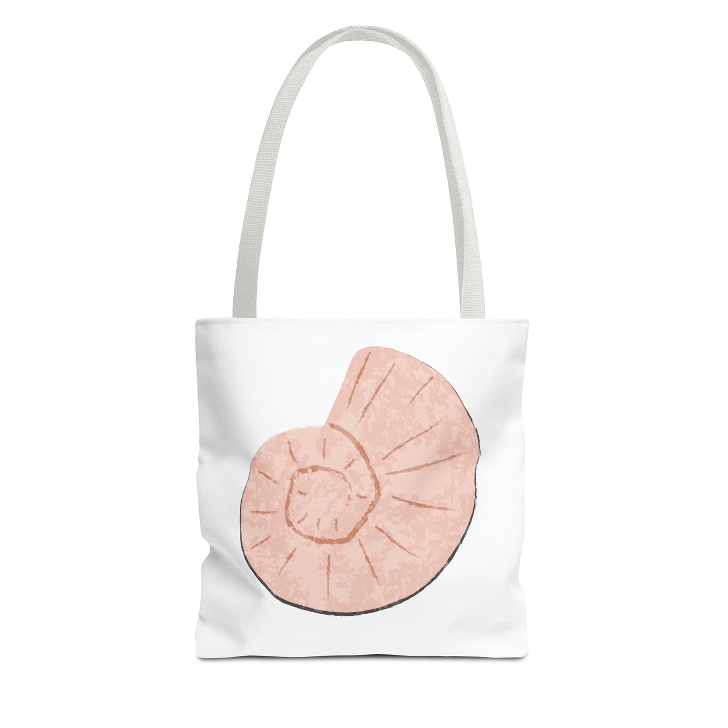 Pink Seashell Tote Bag