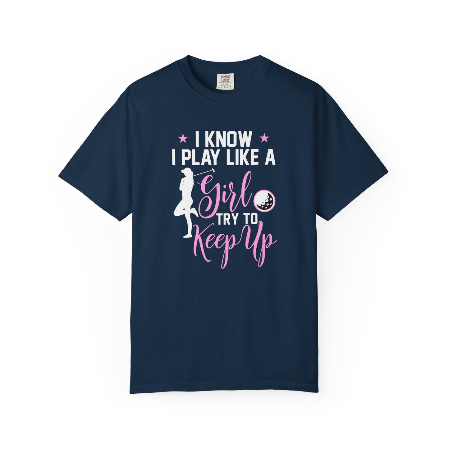 I Play Like a Girl Women's Golf T-shirt Tee