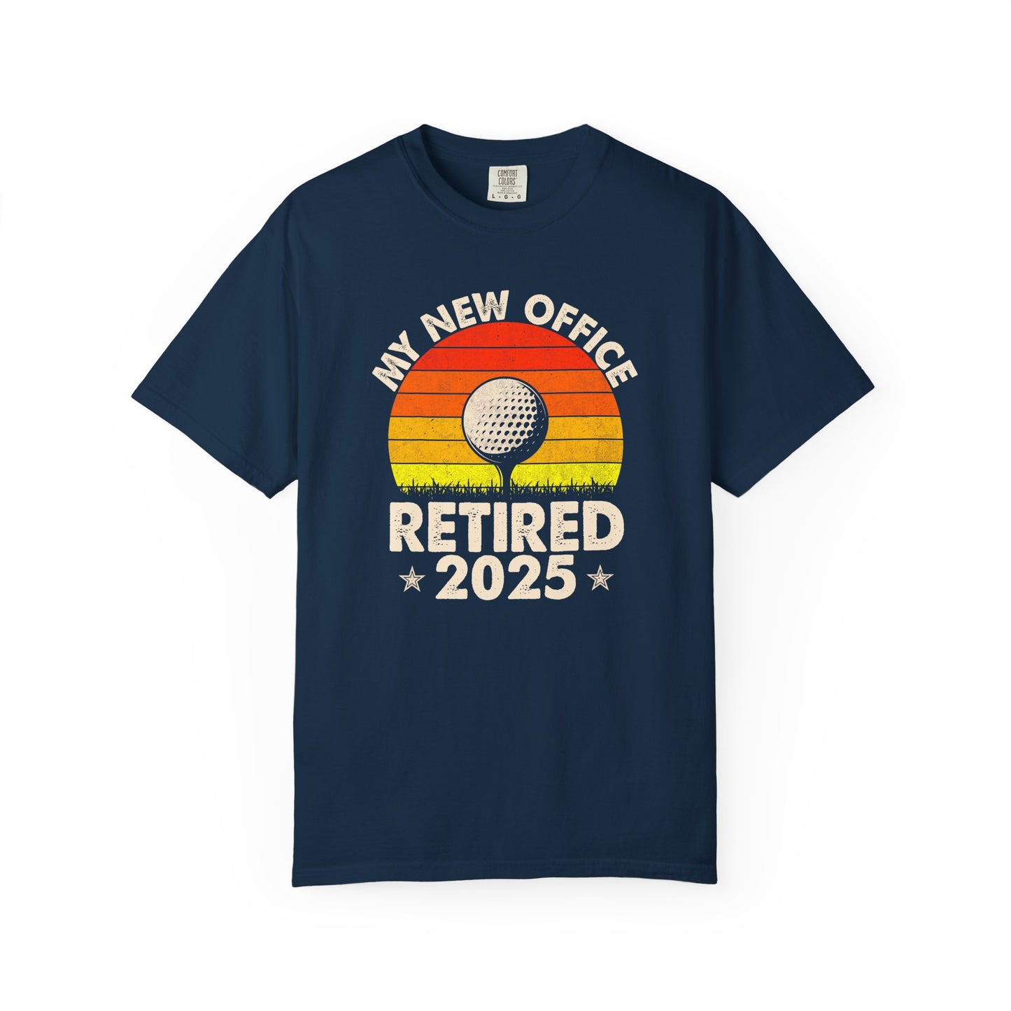 My New Office, Retirement Funny Golf T-shirt, Retired Gift