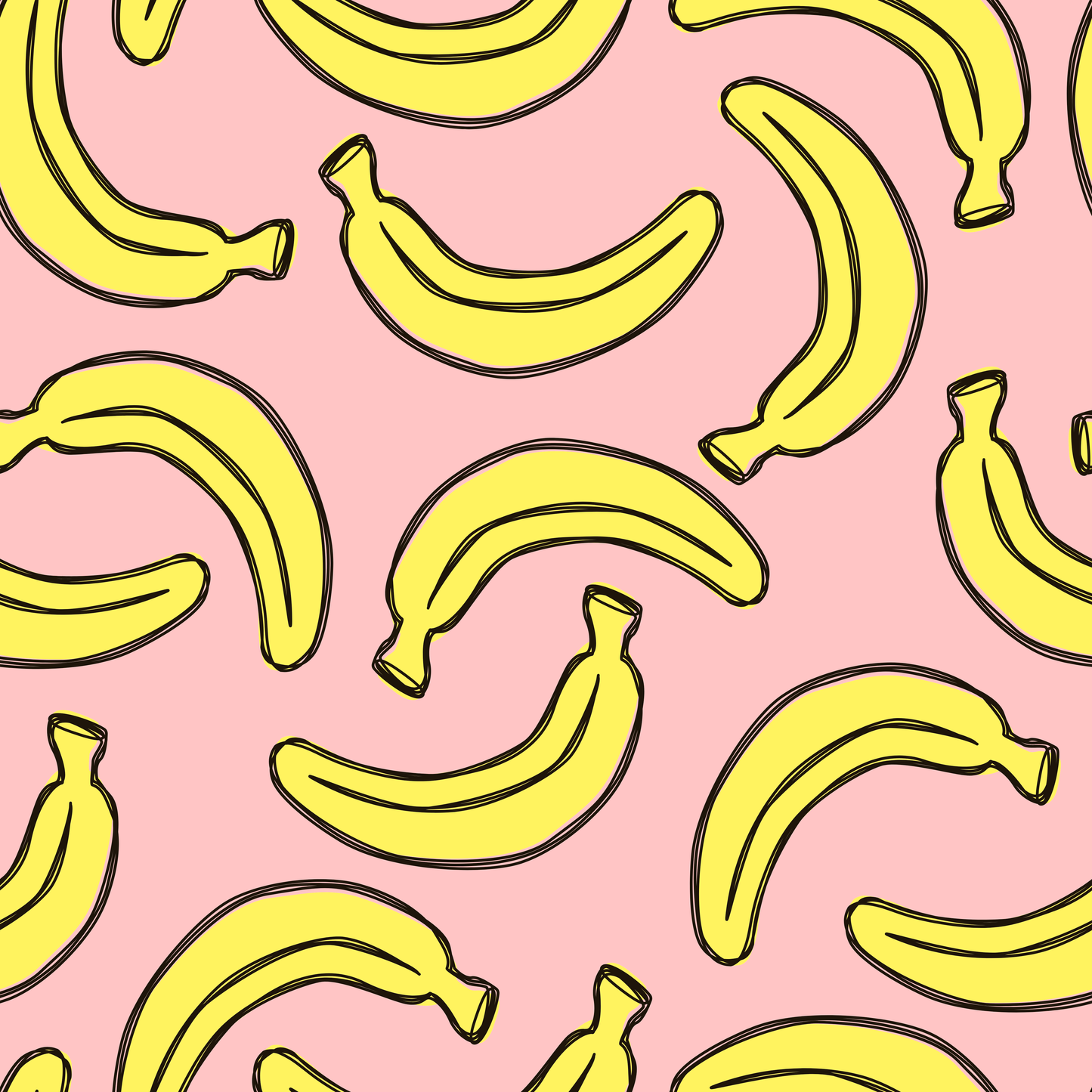 Banana Tropical Fruit Tote Bag